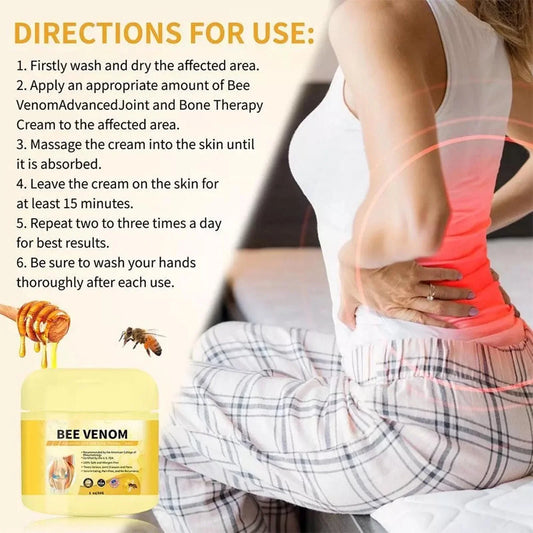 Bee Venom Pain Relief Bone Healing Cream ( Pack Of 2 )