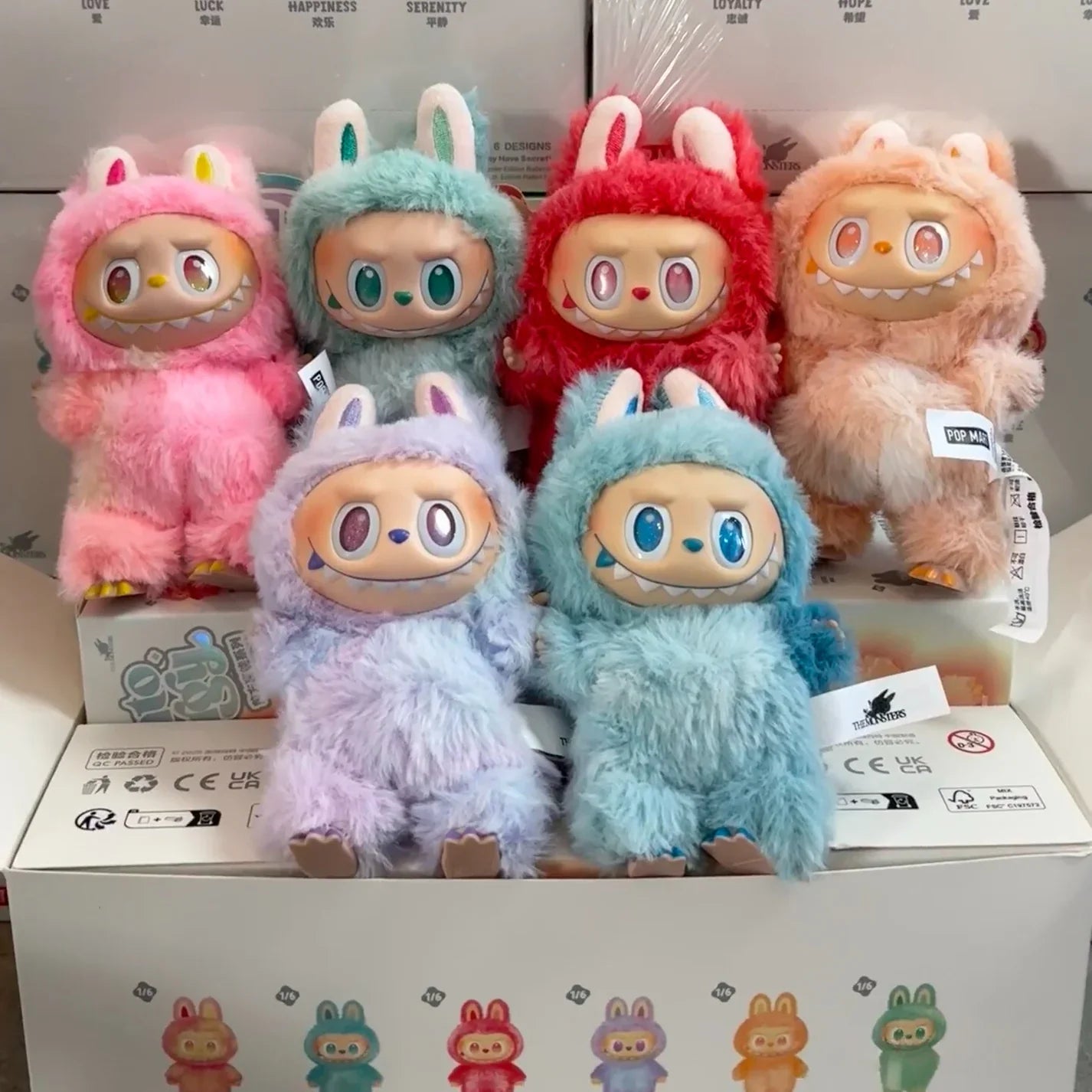 🎁 Labubu V3 Monsters Blind Box � Random Surprise Collectible Toy! 🔥Single Box (1Pc)